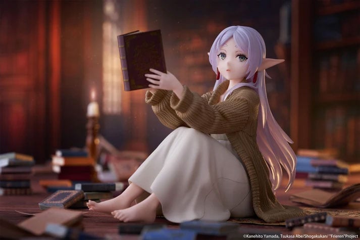 Frieren: Beyond Journey's End Desktop Cute Frieren (Roomwear Ver.) Figure (Reissue) Gallery Image 4