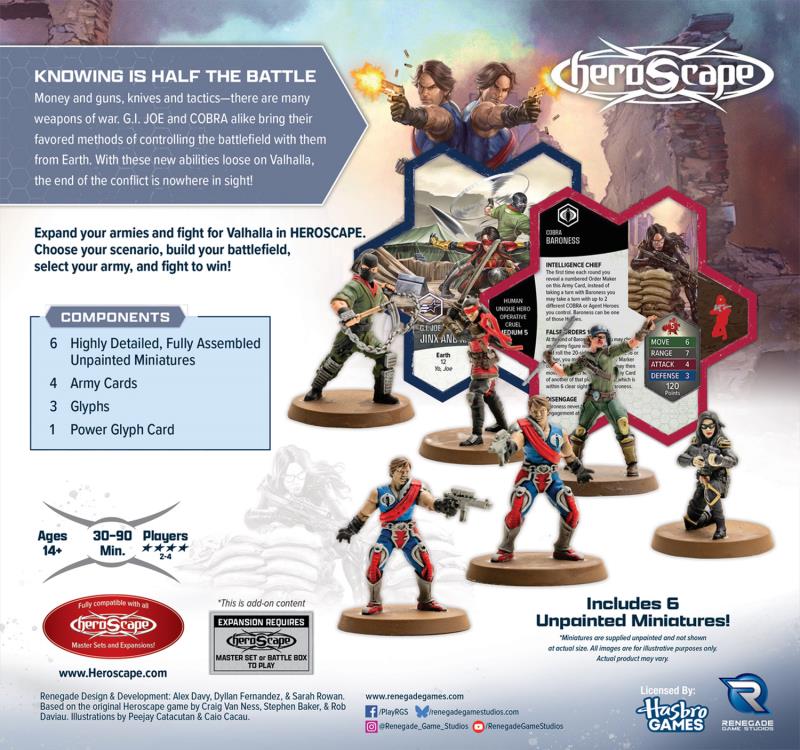 G.I. Joe Heroscape: Strike Forces Army Expansion (Unpainted) Gallery Image 3