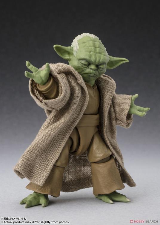 Star Wars: Revenge of the Sith S.H.Figuarts Yoda (Classic Ver.) Action Figure Gallery Image 5