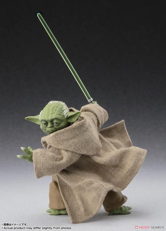 Star Wars: Revenge of the Sith S.H.Figuarts Yoda (Classic Ver.) Action Figure Gallery Image 7
