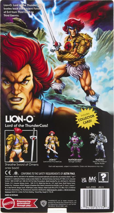 Masters of the Universe x ThunderCats Origins Lion-O (Ver. 2) Action Figure Gallery Image 9