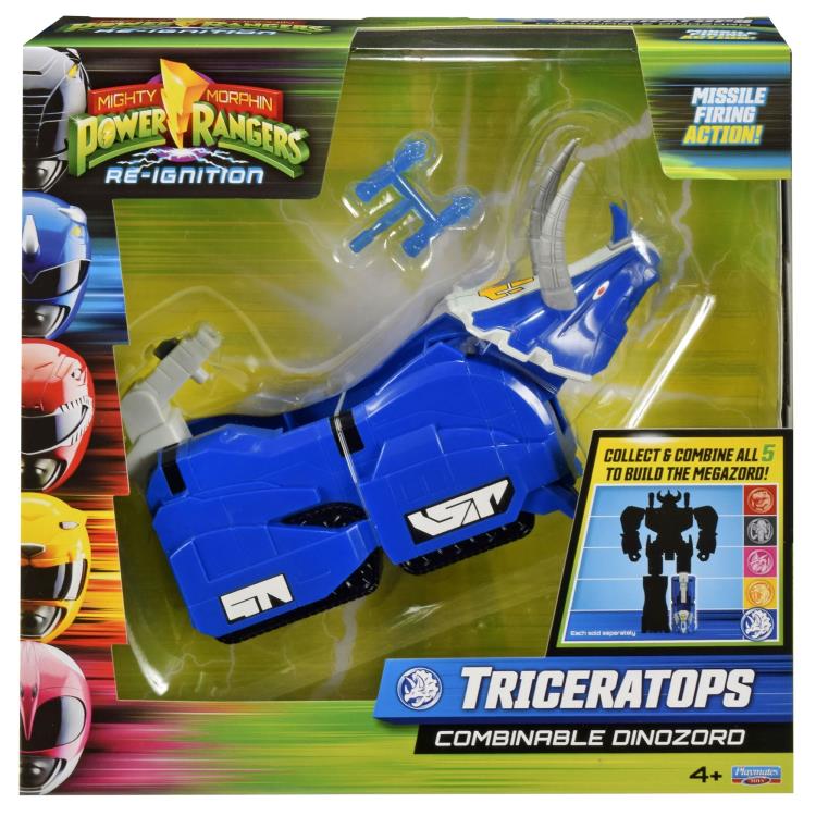 Mighty Morphin Power Rangers Re-Ignition Triceratops Dinozord Figure