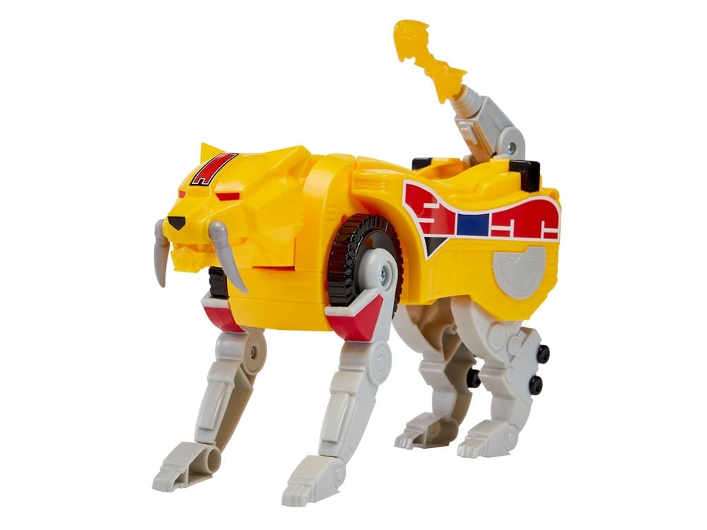 Mighty Morphin Power Rangers Re-Ignition Sabertooth Tiger Dinozord Figure Gallery Image 1