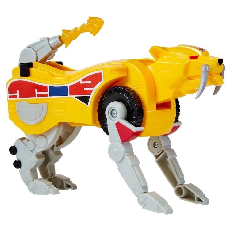 Mighty Morphin Power Rangers Re-Ignition Sabertooth Tiger Dinozord Figure Gallery Image 4