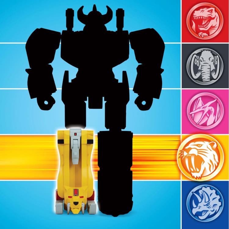 Mighty Morphin Power Rangers Re-Ignition Sabertooth Tiger Dinozord Figure Gallery Image 7
