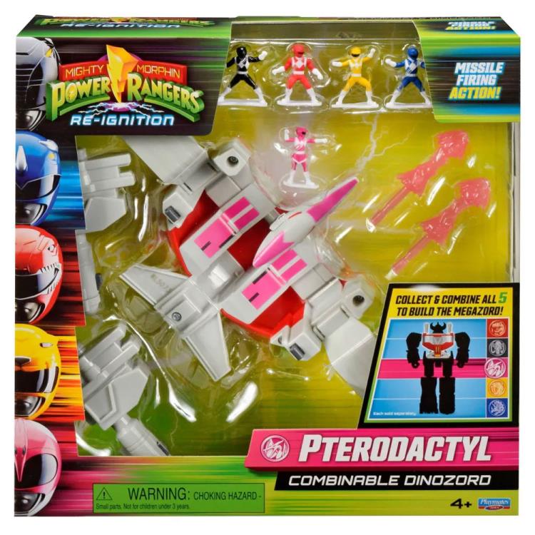 Mighty Morphin Power Rangers Re-Ignition Pterodactyl Dinozord Figure Gallery Image 8