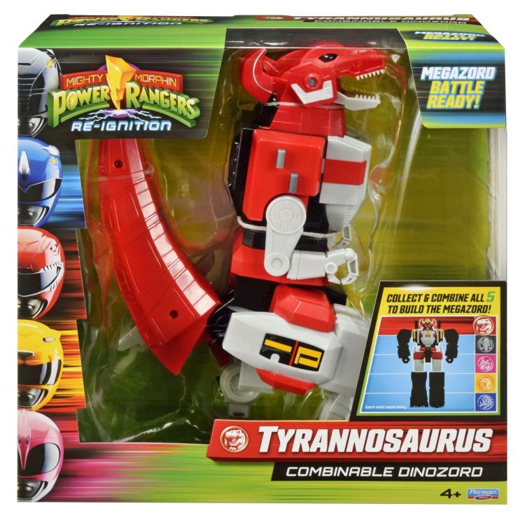 Mighty Morphin Power Rangers Re-Ignition Tyrannosaurus Dinozord Figure Gallery Image 8