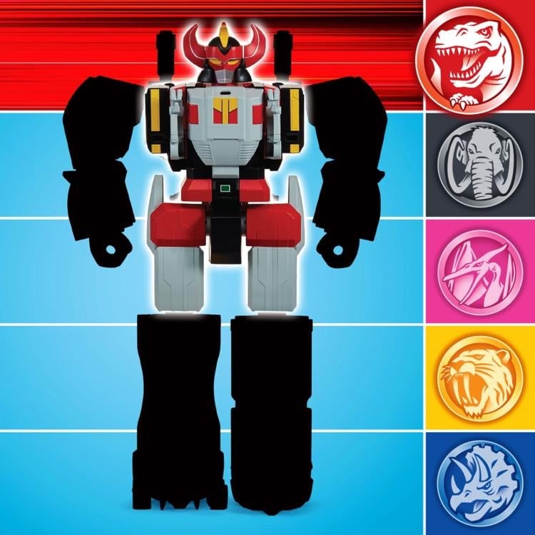 Mighty Morphin Power Rangers Re-Ignition Tyrannosaurus Dinozord Figure Gallery Image 7