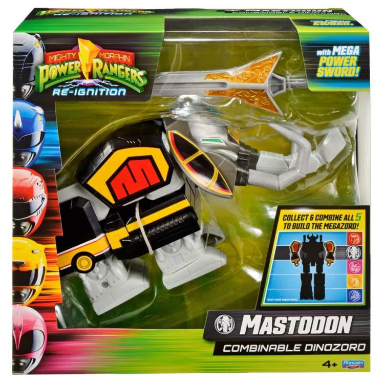 Mighty Morphin Power Rangers Re-Ignition Mastodon Dinozord Figure Gallery Image 8