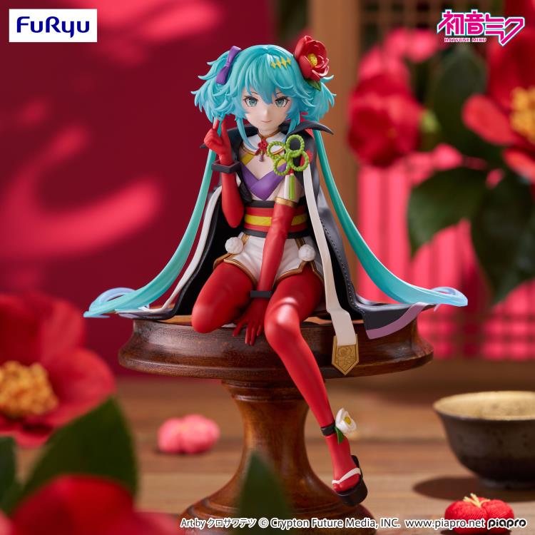 Vocaloid Hatsune Miku (Flower Fairy Camellia) Noodle Stopper Figure Gallery Image 3