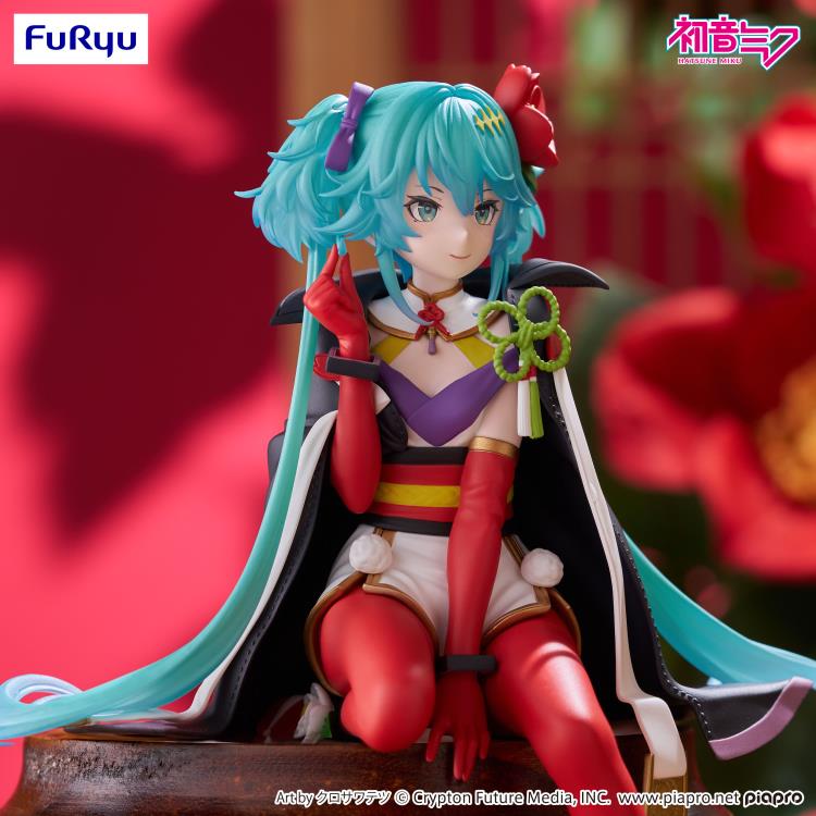Vocaloid Hatsune Miku (Flower Fairy Camellia) Noodle Stopper Figure Gallery Image 5
