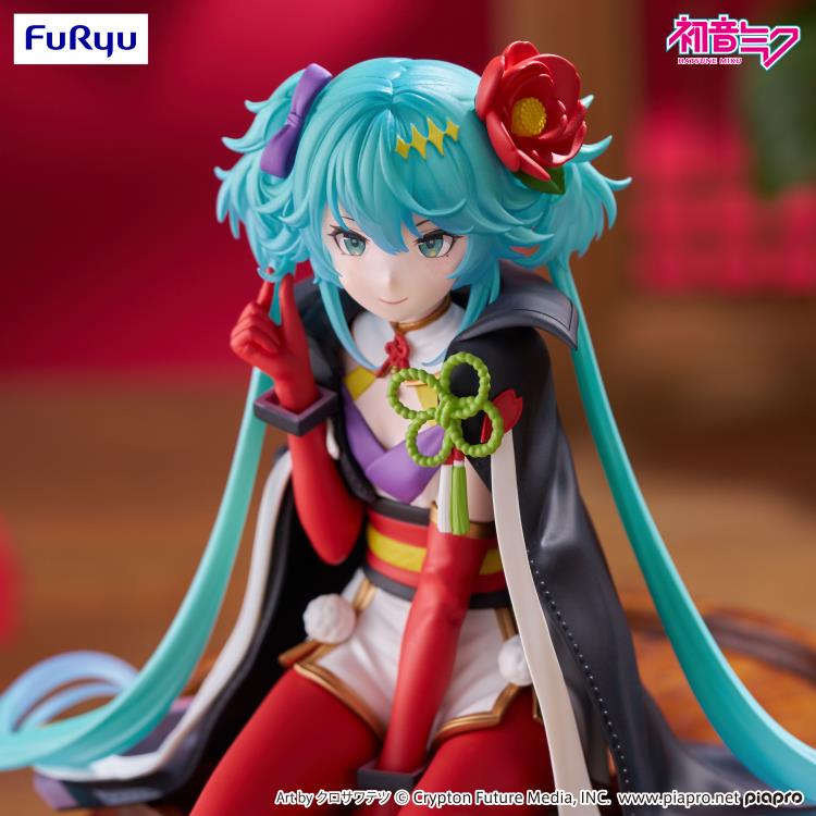 Vocaloid Hatsune Miku (Flower Fairy Camellia) Noodle Stopper Figure Gallery Image 7