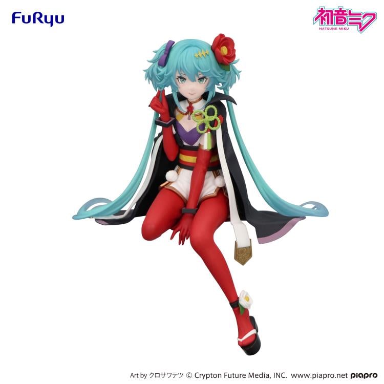 Vocaloid Hatsune Miku (Flower Fairy Camellia) Noodle Stopper Figure Gallery Image 9