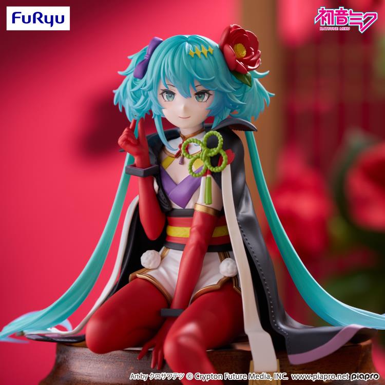 Vocaloid Hatsune Miku (Flower Fairy Camellia) Noodle Stopper Figure Gallery Image 4
