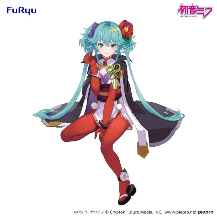 Vocaloid Hatsune Miku (Flower Fairy Camellia) Noodle Stopper Figure Gallery Image 14