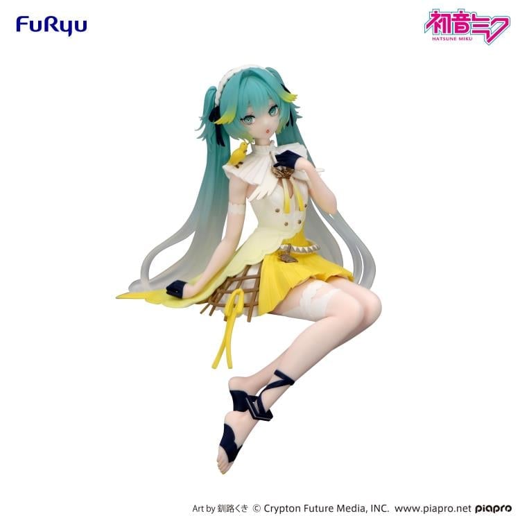 Vocaloid Hatsune Miku (Canary Bird) Noodle Stopper Figure Gallery Image 8