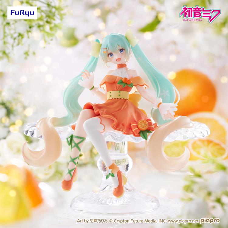 Vocaloid Hatsune Miku (Citrus Ver.) Noodle Stopper Figure