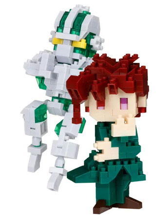 JoJo’s Bizarre Adventure Nanoblock Character Collection Series Noriaki Kakyoin & Hierophant Green Gallery Image 2