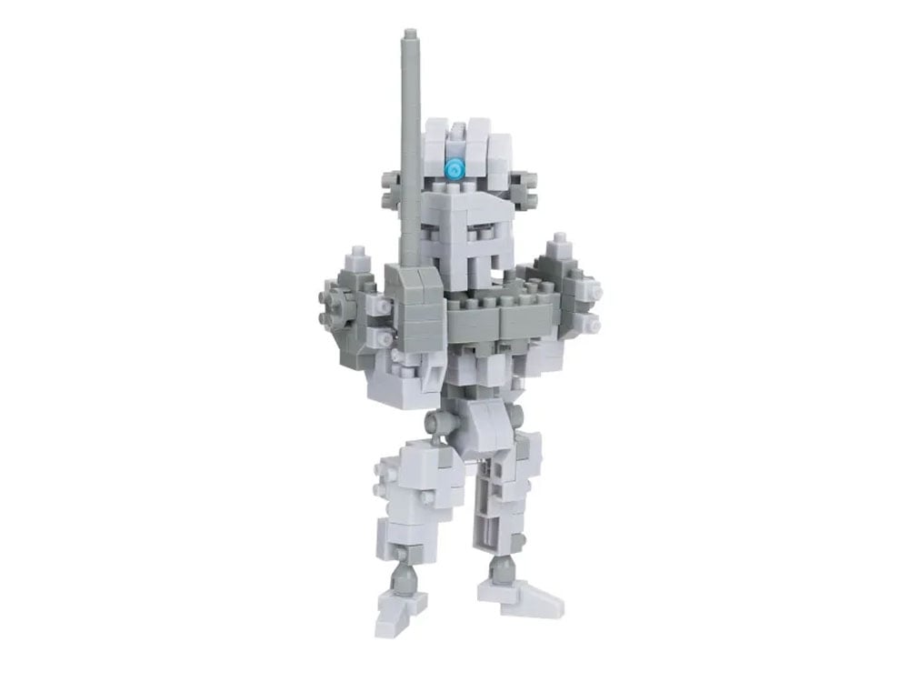 JoJo's Bizarre Adventure Nanoblock Character Collection Series Jean Pierre Polnareff & Silver Chariot Gallery Image 3