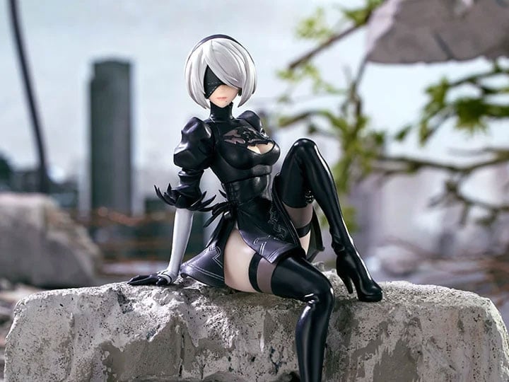 NieR: Automata Ver1.1a 2B (YoRHa No.2 Type B) Noodle Stopper Figure (Reissue) Gallery Image 1