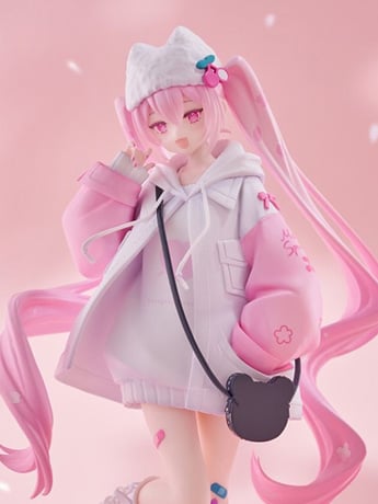 Image of Vocaloid Tenitol Petit Sakura Miku (Cool Style) Figure