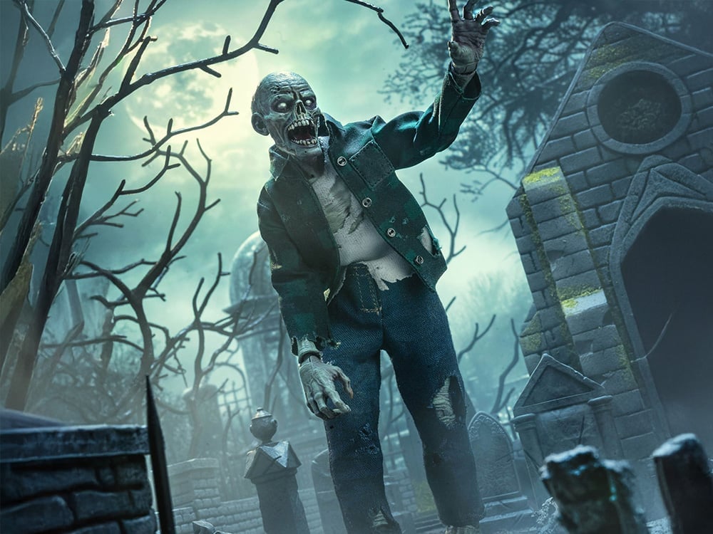 Graveyard Zombies Worker (Male) Zombie Action Figure Gallery Image 1