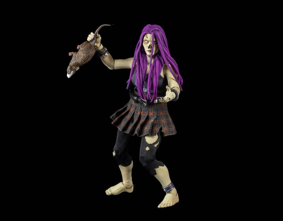 Graveyard Zombies Rocker (Female) Zombie Action Figure Gallery Image 5