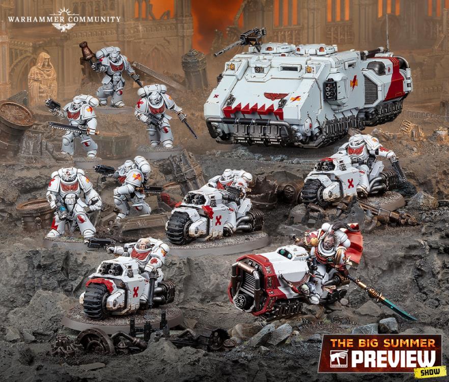 Warhammer 40,000 White Scars: Combat Patrol Citadel Miniatures Set Gallery Image 3