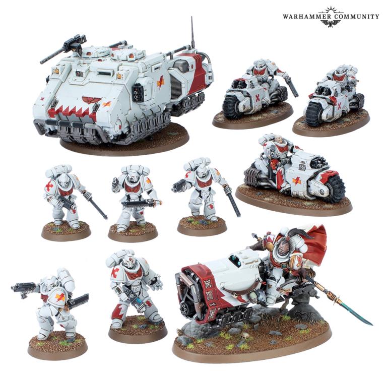 Warhammer 40,000 White Scars: Combat Patrol Citadel Miniatures Set Gallery Image 4
