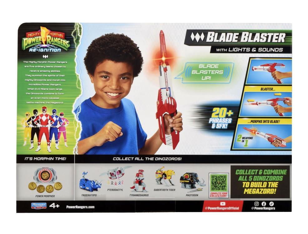 Mighty Morphin Power Rangers Re-Ignition Blade Blaster Gallery Image 7