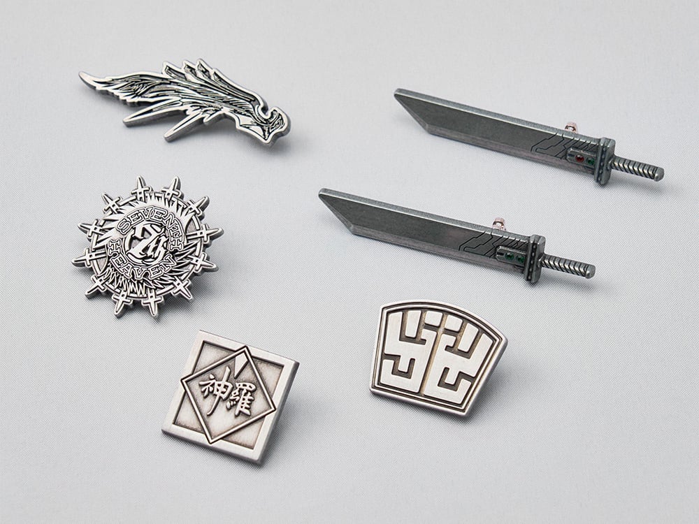 Final Fantasy VII Rebirth Mini Metal Collection Box of 6 Random