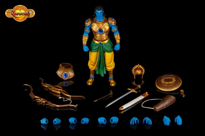 Legends of the Ramayan Prince Rama 1/12 Scale Action Figure Gallery Image 7