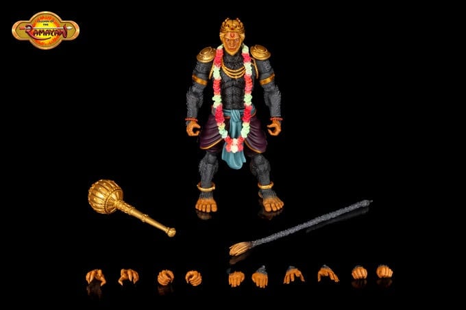 Legends of the Ramayan Sugriva 1/12 Scale Action Figure Gallery Image 6