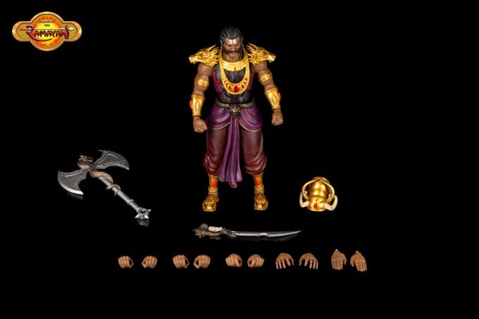 Legends of the Ramayan Ravana 1/12 Scale Action Figure Gallery Image 7