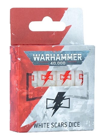 Warhammer 40,000 White Scars Dice Gallery Image 2