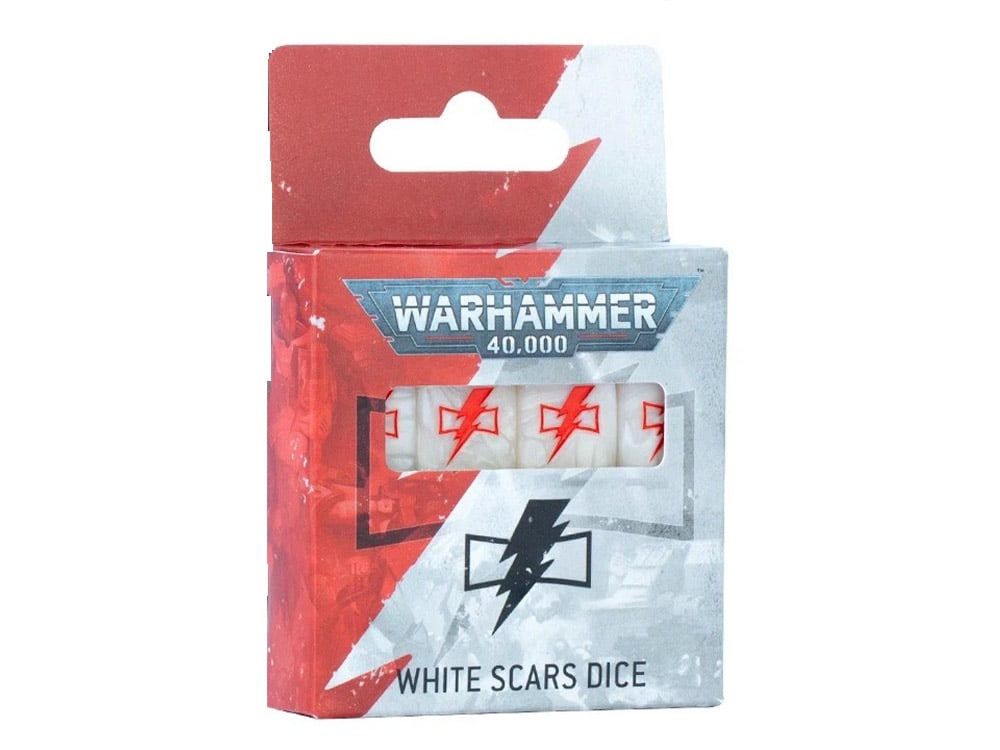 Warhammer 40,000 White Scars Dice Gallery Image 1