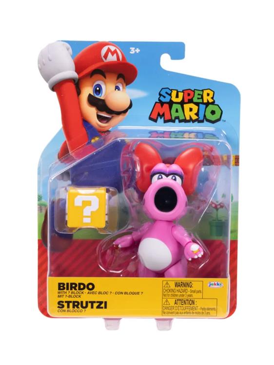 World of Nintendo Birdo with Question Block 4-Inch Scale Figure Gallery Image 7