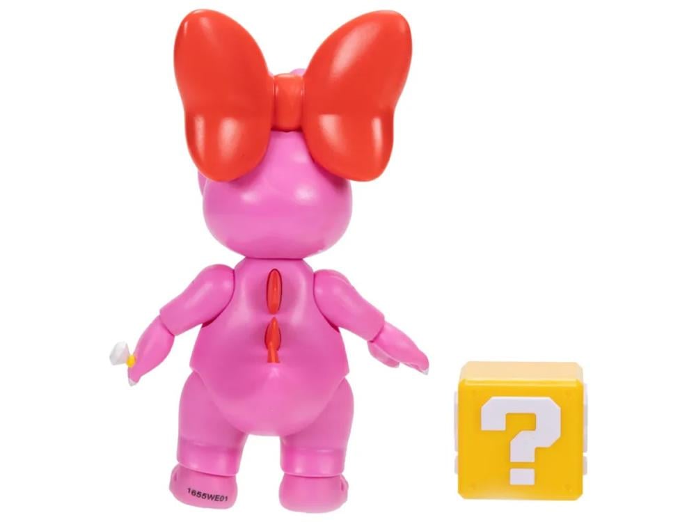 World of Nintendo Birdo with Question Block 4-Inch Scale Figure Gallery Image 5
