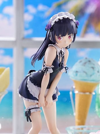 KuRoNeKo Oreimo Tenitol Tall Kuroneko (Swimsuit Maid Ver.) Figure