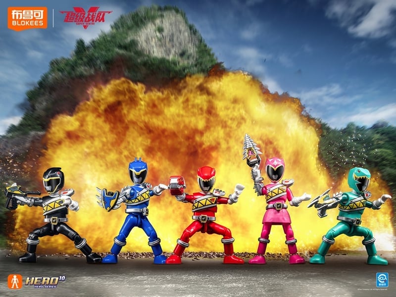 Zyuden Sentai Kyoryuger Vol.2 Super Sentai Courage Burst Stars Edition Box of 9 Random Model Kits Gallery Image 13