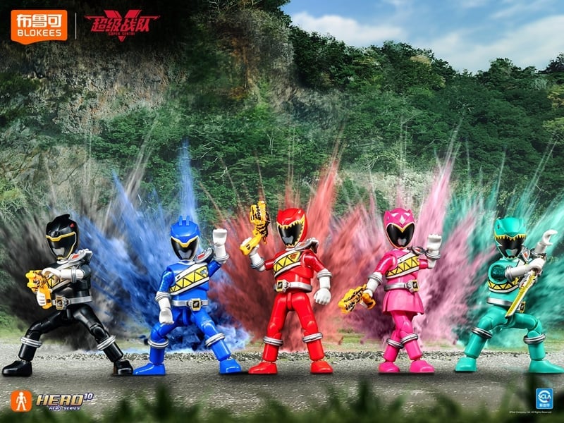 Zyuden Sentai Kyoryuger Vol.2 Super Sentai Courage Burst Stars Edition Box of 9 Random Model Kits Gallery Image 12