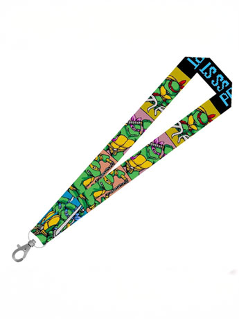 Teenage Mutant Ninja Turtles Press Start Character Select Lanyard Gallery Image 2