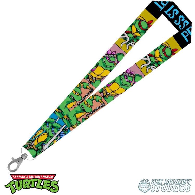 Teenage Mutant Ninja Turtles Press Start Character Select Lanyard Gallery Image 3
