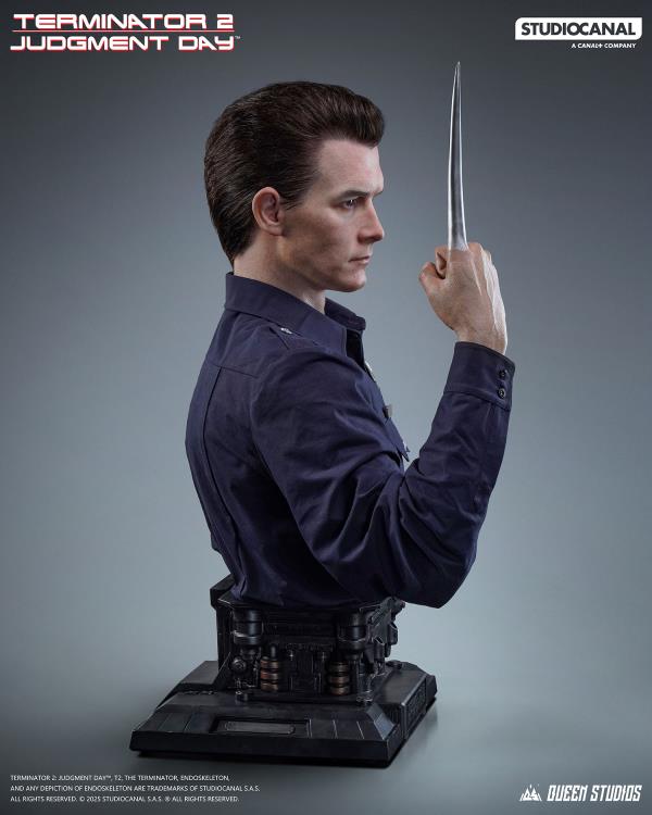 Terminator 2: Judgement Day T-1000 Life-Sized Bust Gallery Image 6