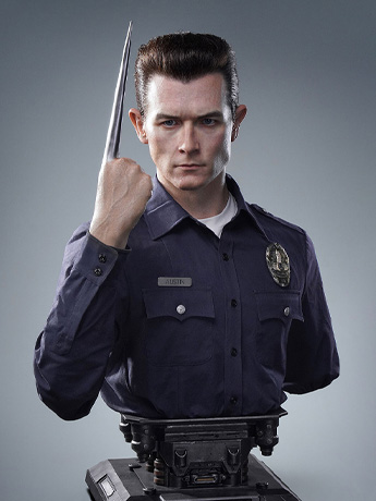 Terminator 2: Judgement Day T-1000 Life-Sized Bust Gallery Image 2