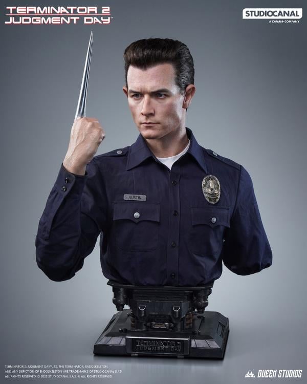 Terminator 2: Judgement Day T-1000 Life-Sized Bust Gallery Image 4