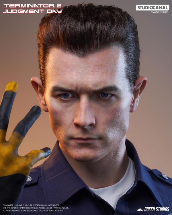 Terminator 2: Judgement Day T-1000 Life-Sized Bust Gallery Image 12