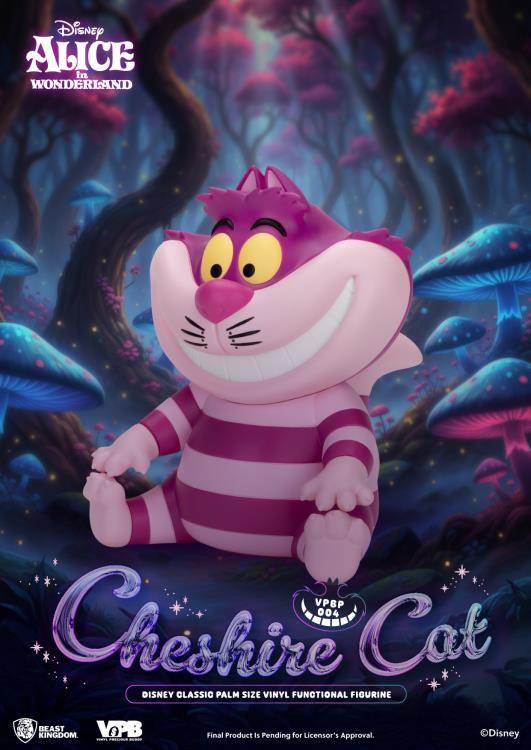 Disney Classic Vinyl Piggy Bank Palm Series Cheshire Cat Figurine