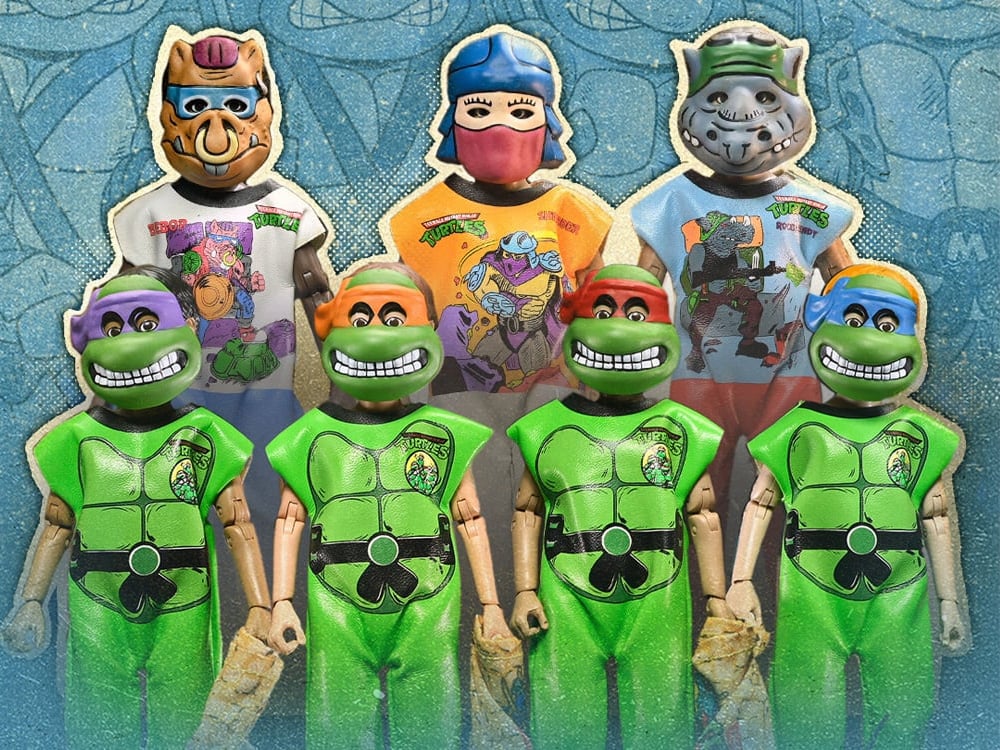 Ben Cooper Costume Kids Collection Wave 12 Set of 7 Clothed Action Figures Gallery Image 1