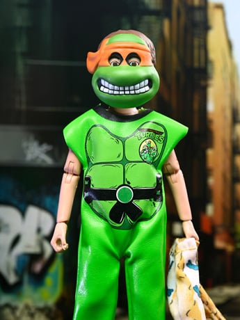 Ben Cooper Costume Kids Collection Michelangelo Costume 6" Clothed Action Figure Gallery Image 2